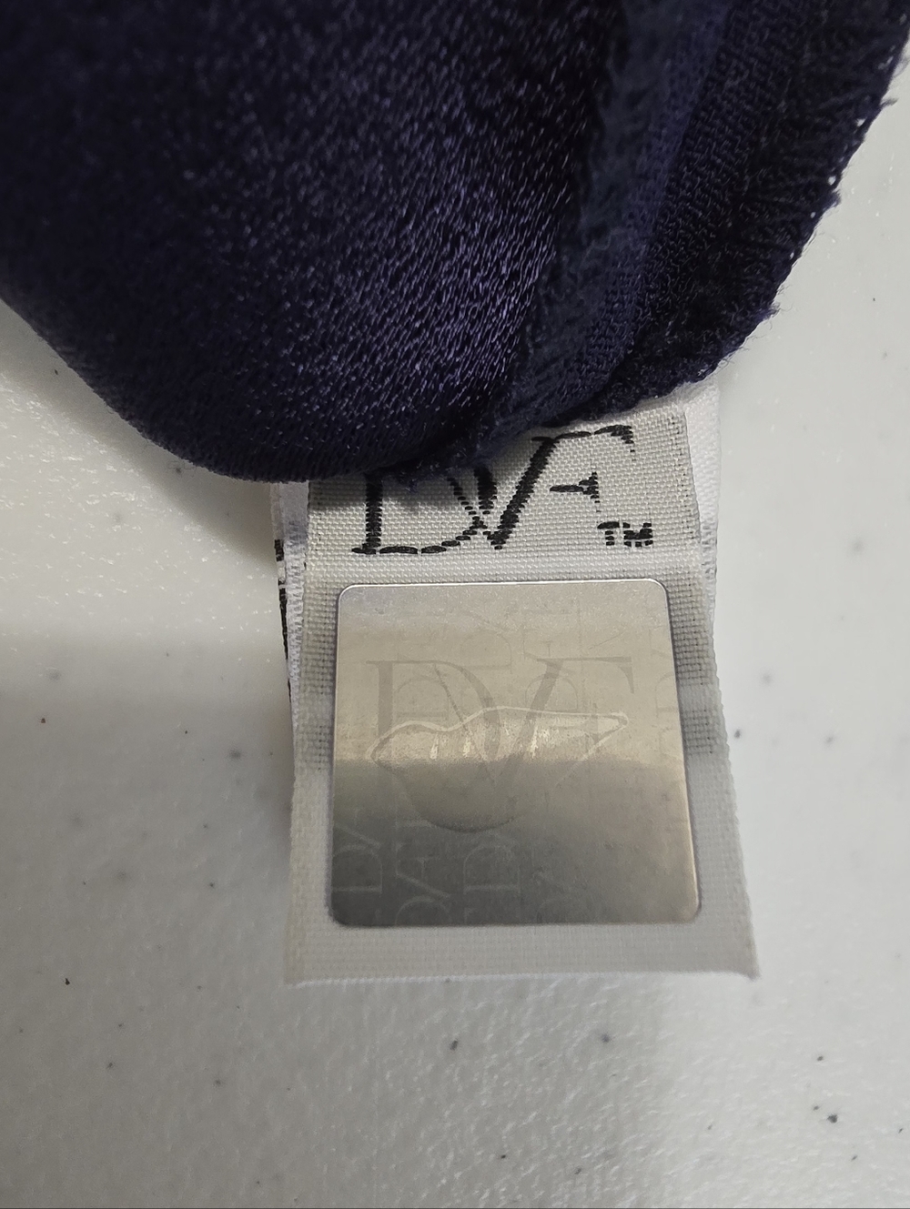 Diane Von Furstenberg Preston Wide Leg Crepe Pants Navy Women's 4 Wideleg Office - Picture 11 of 13